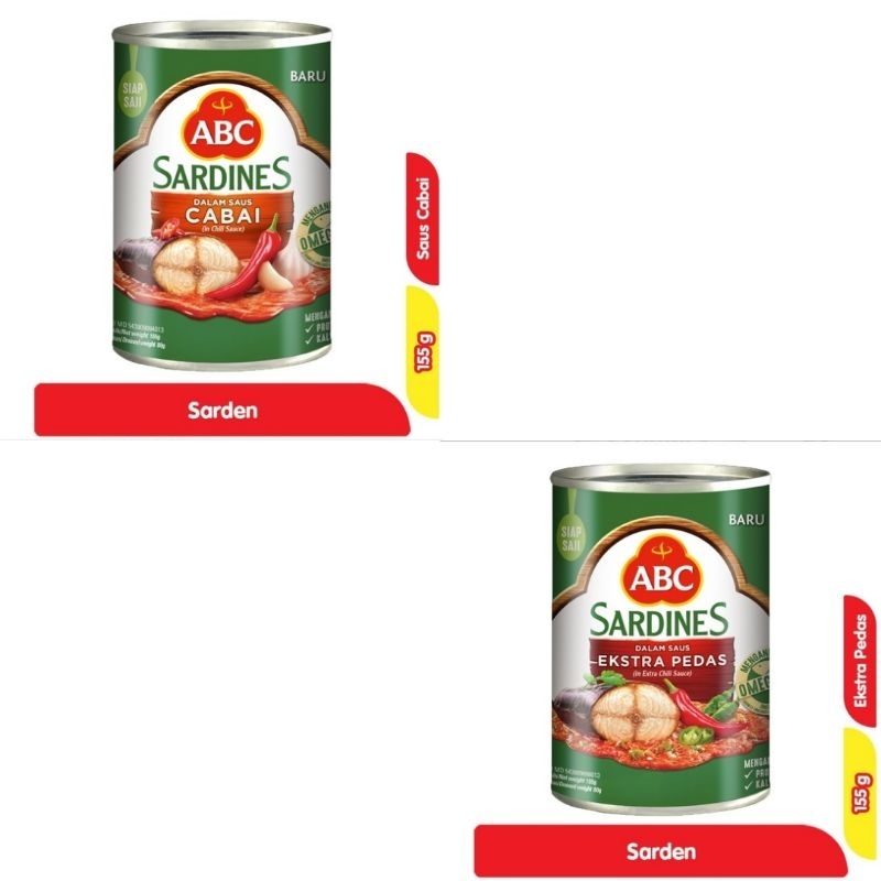 

ABC Sarden 155 g