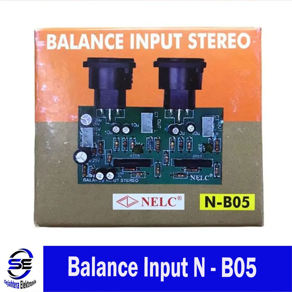 KIT BALANCE INPUT STEREO CT 15 VOLT