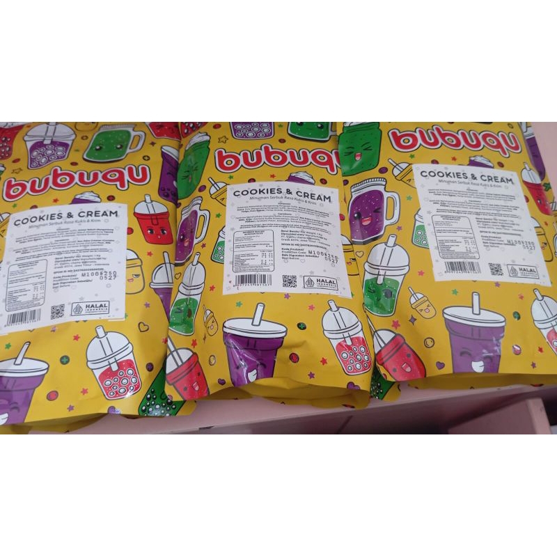 

Bubuk minuman | powder drink cookies & Cream | merk bubuqu