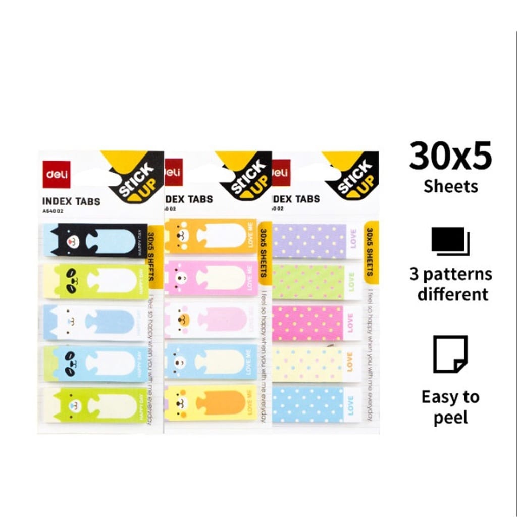 

DELI INDEX TABS A64002