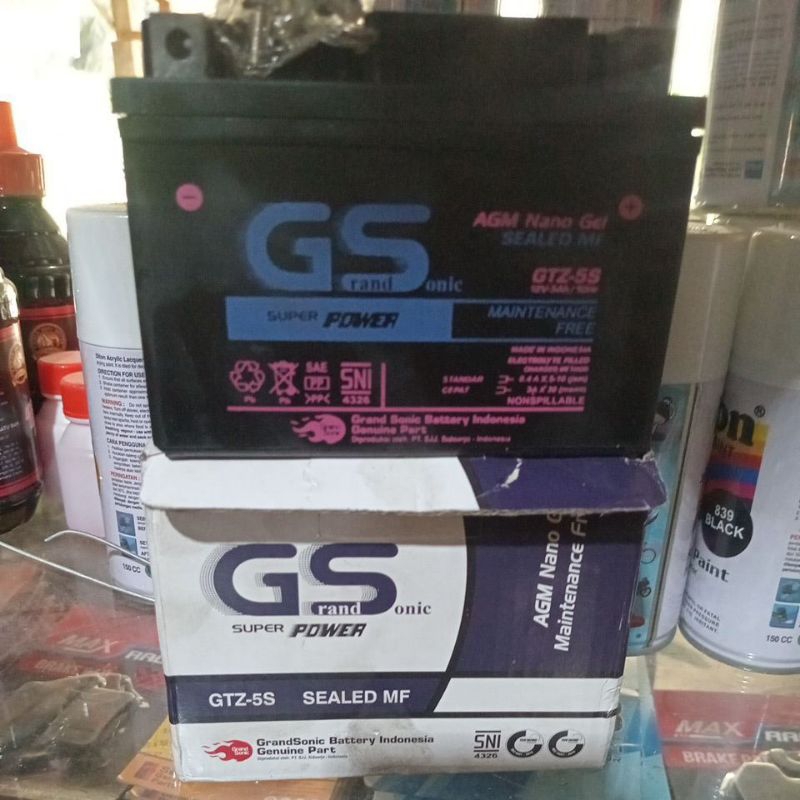 Aki GS Original Motor Bebek/Beat/Vario/Mio dll