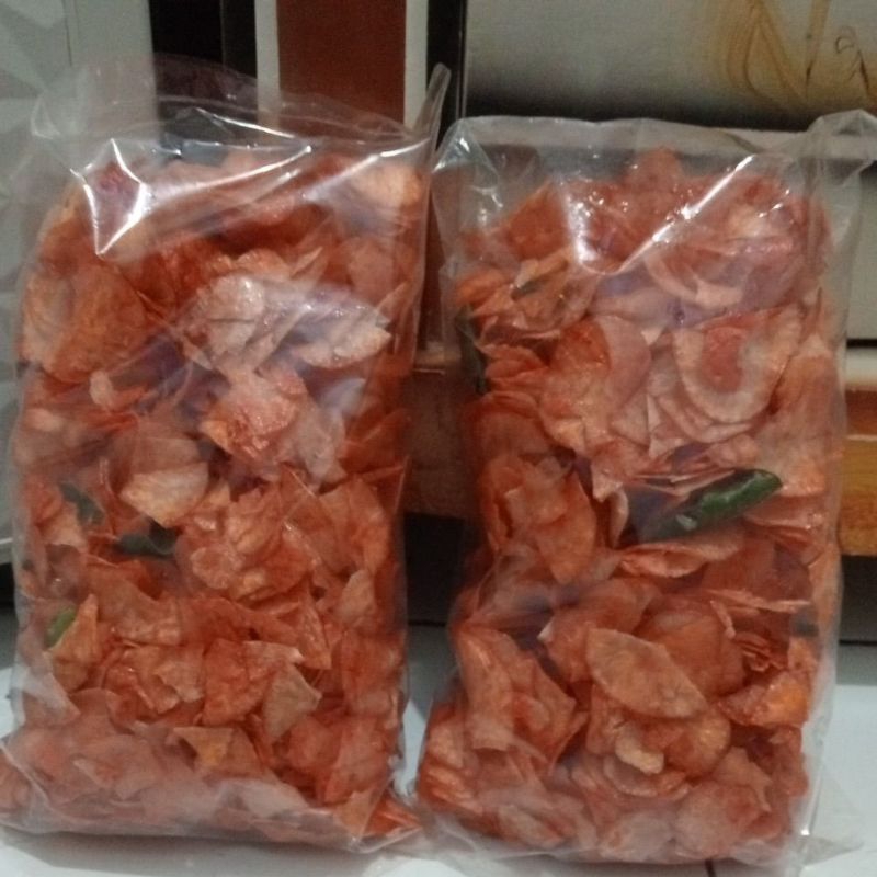 

kripik singkong balado basah