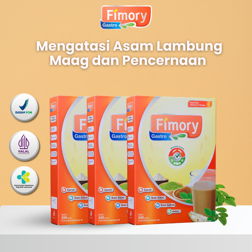 

Paket Hemat 3 Pcs Fimory Gastro - Minuman Umbi Garut Atasi Perut Kembung