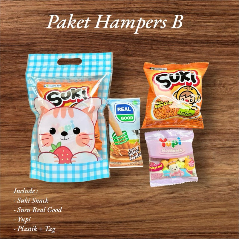 

(1bks) HAMPERS ULANG TAHUN / SNACK ULANG TAHUN MURAH