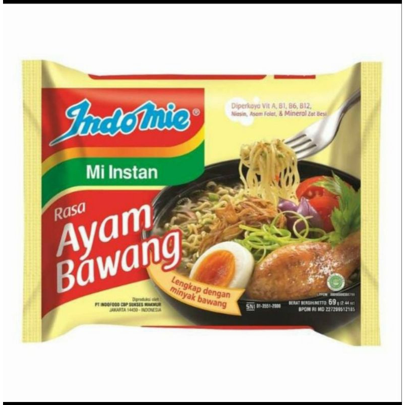 

indomie rasa ayam bawang