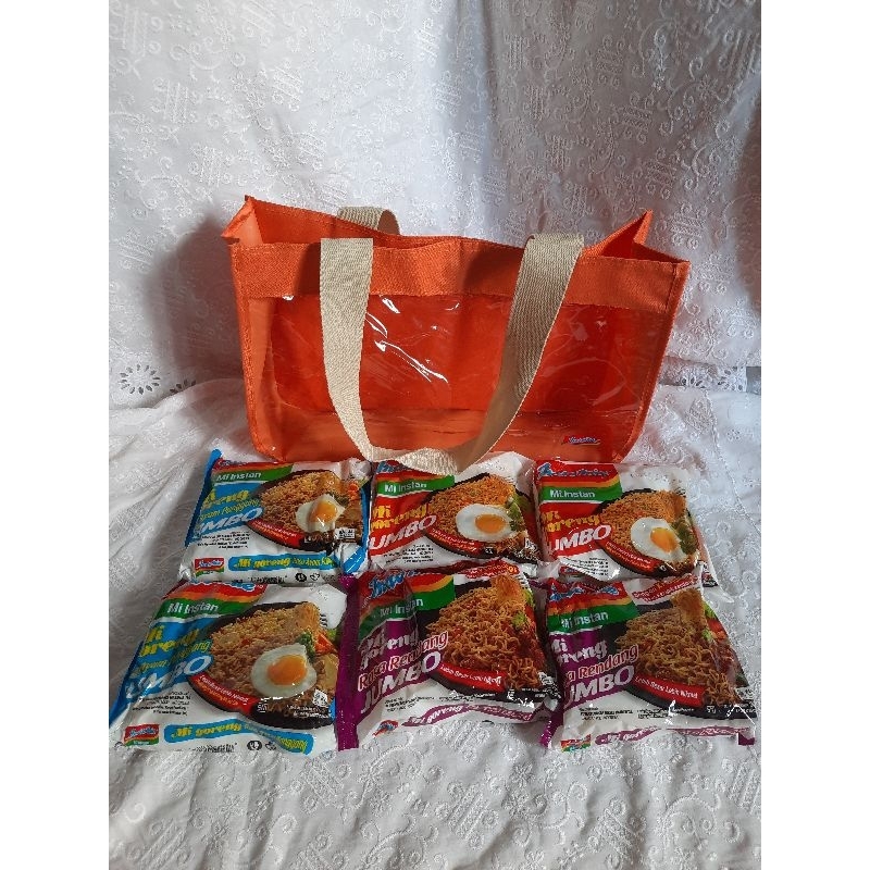 

PAKET INDOMIE JUMBO TAS ORANGE PRJ 2025