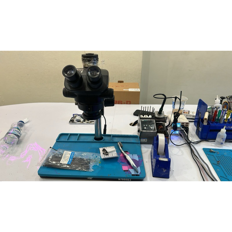 Blower Quick 861DW  dan microscope trinukular blowe 861DW