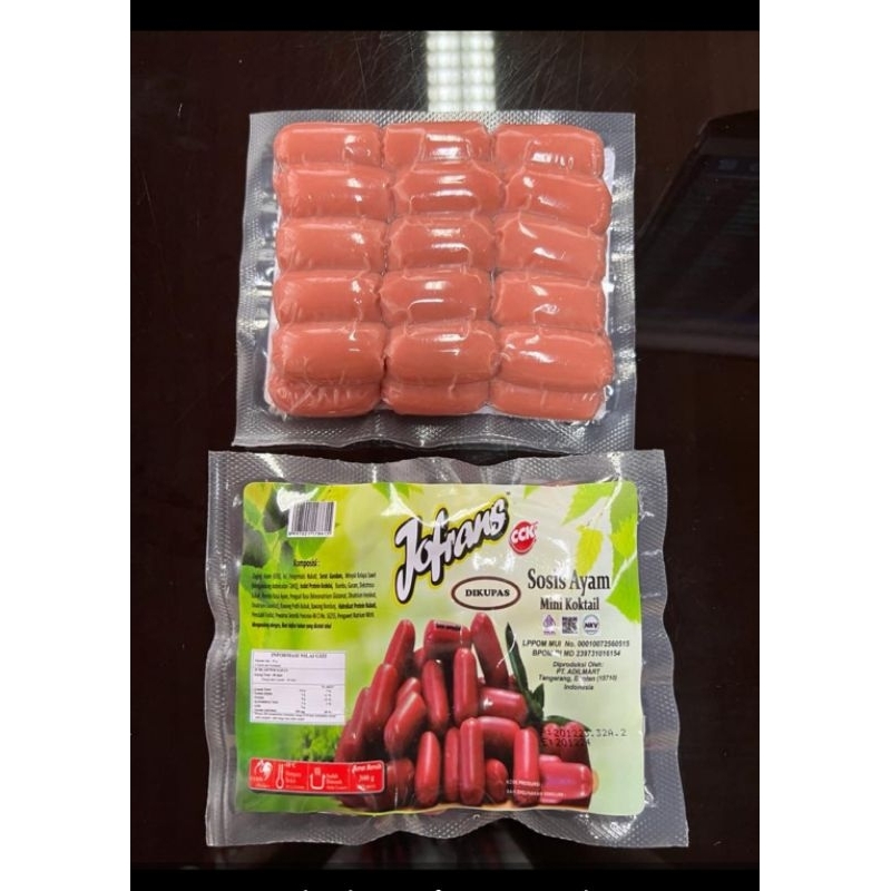 

Sosis cooktail Jofrans 300gr