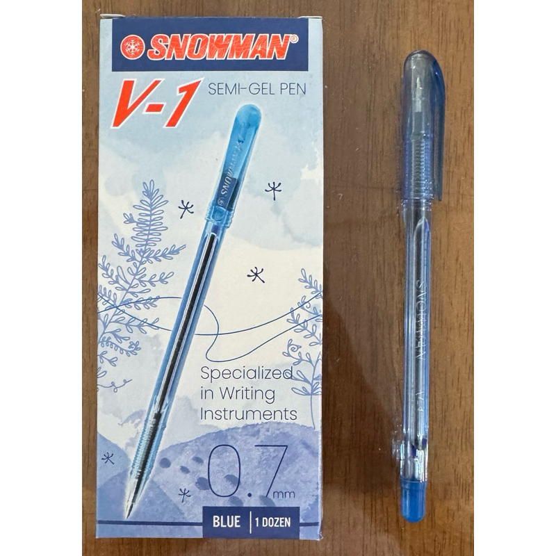 

Pulpen Snowman V1 Biru