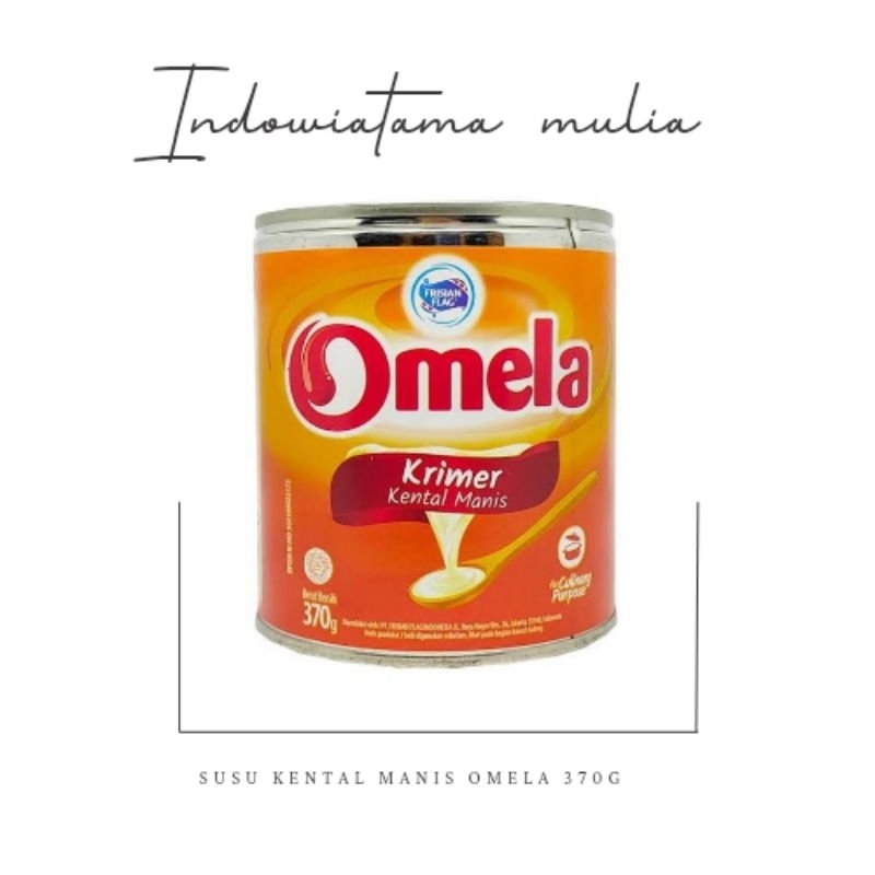 

Susu omela Krimer Kental manis 370ml/490ml