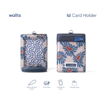 

NEW Wallts Aiken Motif - Lanyard Name Tag Id Card