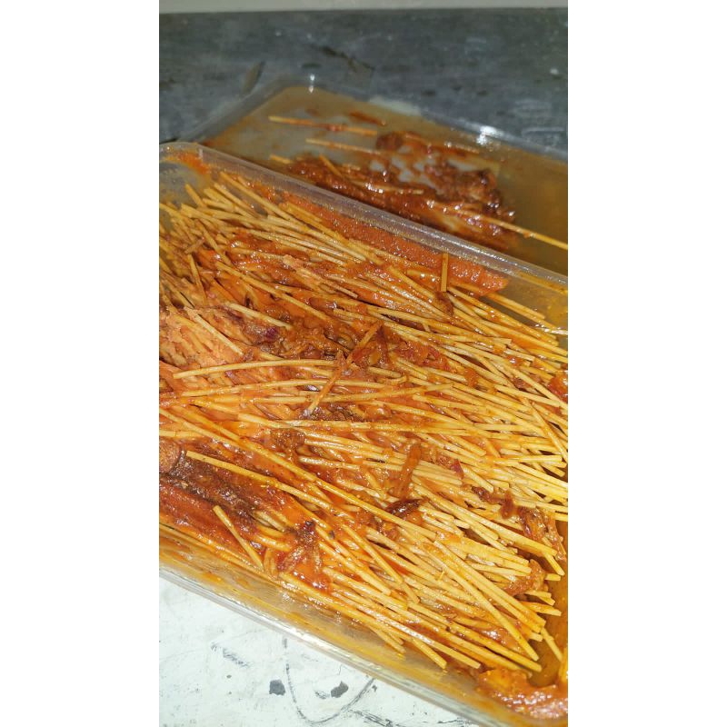 

Mi Lidi Kering Bumbu Basah