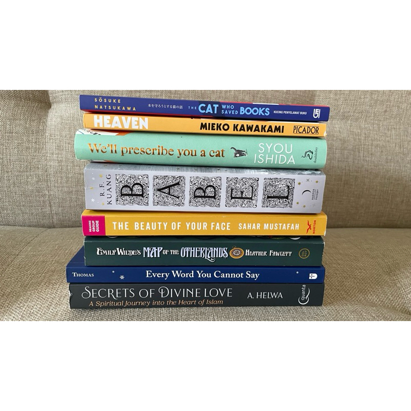 [KOLPRI] Preloved Buku Terjemahan / English Heaven Mieko , We'll Prescribe you a cat , Babel , The B