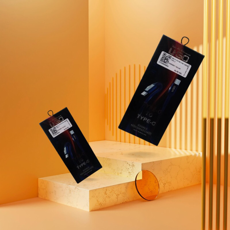 Kabel Charger UGO K214 5.0A 120CM Type-C to Type-C Asli 100% - Cable