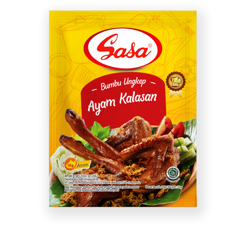 

SASA BUMBU UNGKEP AYAM KALASAN 33 GRAM