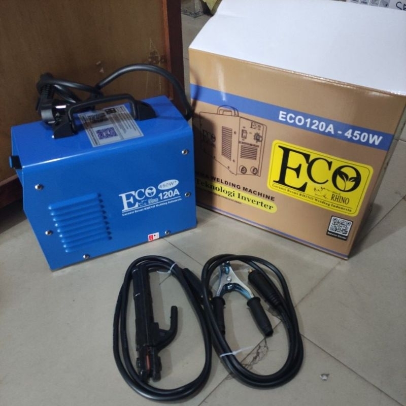 Mesin Las RHINO ECO 450watt /travo las RHINO ECO MMA 120 450watt/ inventer las RHINO ECO 450watt ( M