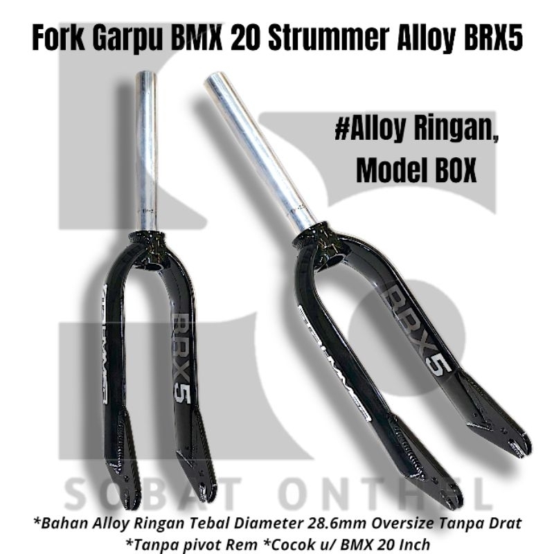 Fork Garpu BMX 20 Strummer Alloy Strummer not BOX