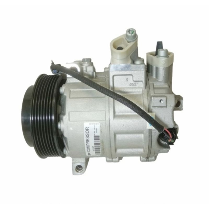Kompresor - compressor ac mobil mercy w203 / w204 c-class pully 7pk original valeo