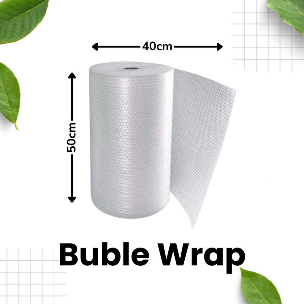 

Bubble Wrap 40x50 Hitam Putih / bubblewrap pelindung barang produk / buble Sidoarjo Surabaya