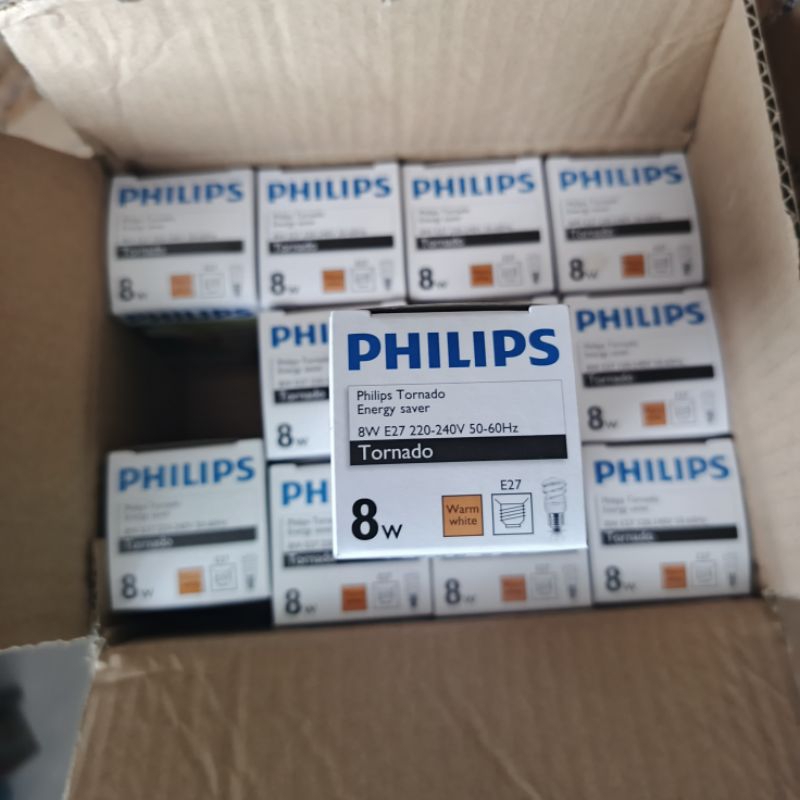 Philips Tornado 8w Kuning harga spesial