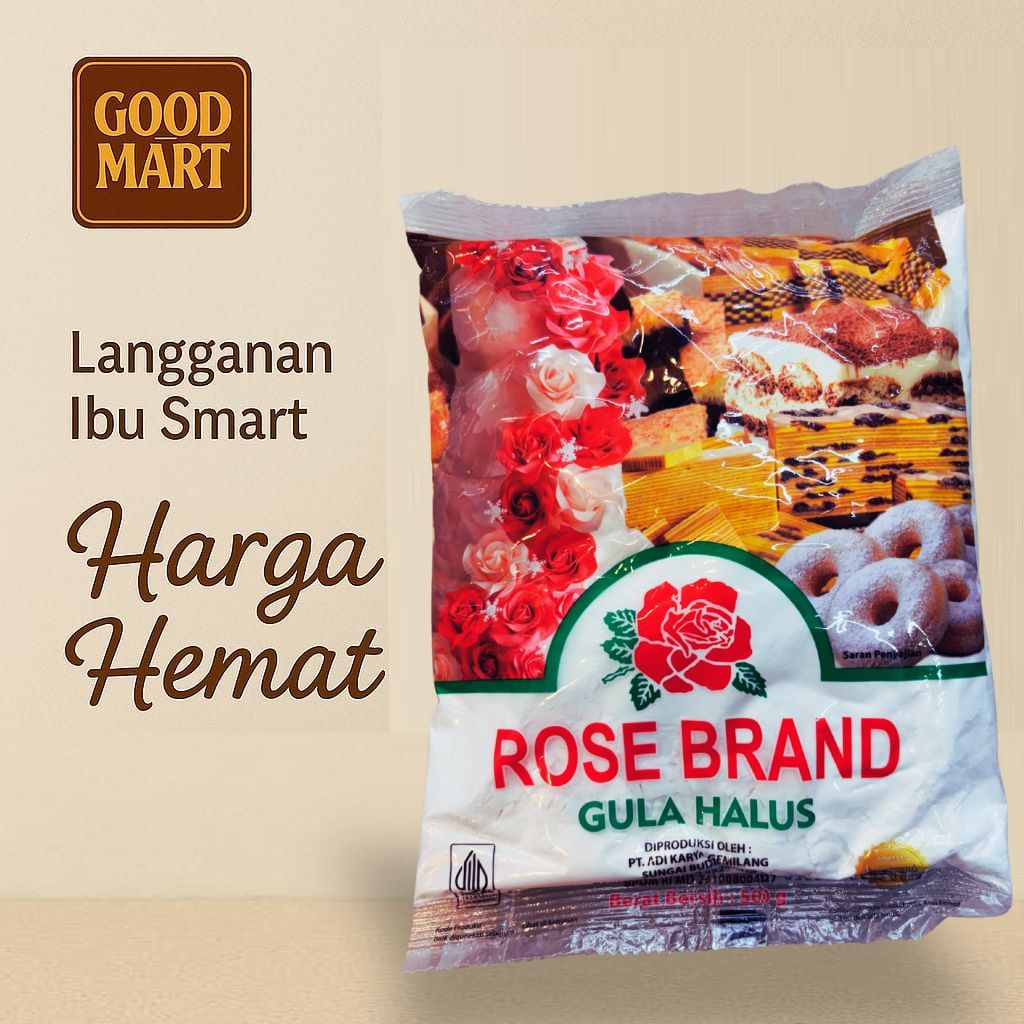 

Rose Brand Gula Halus 500 gram