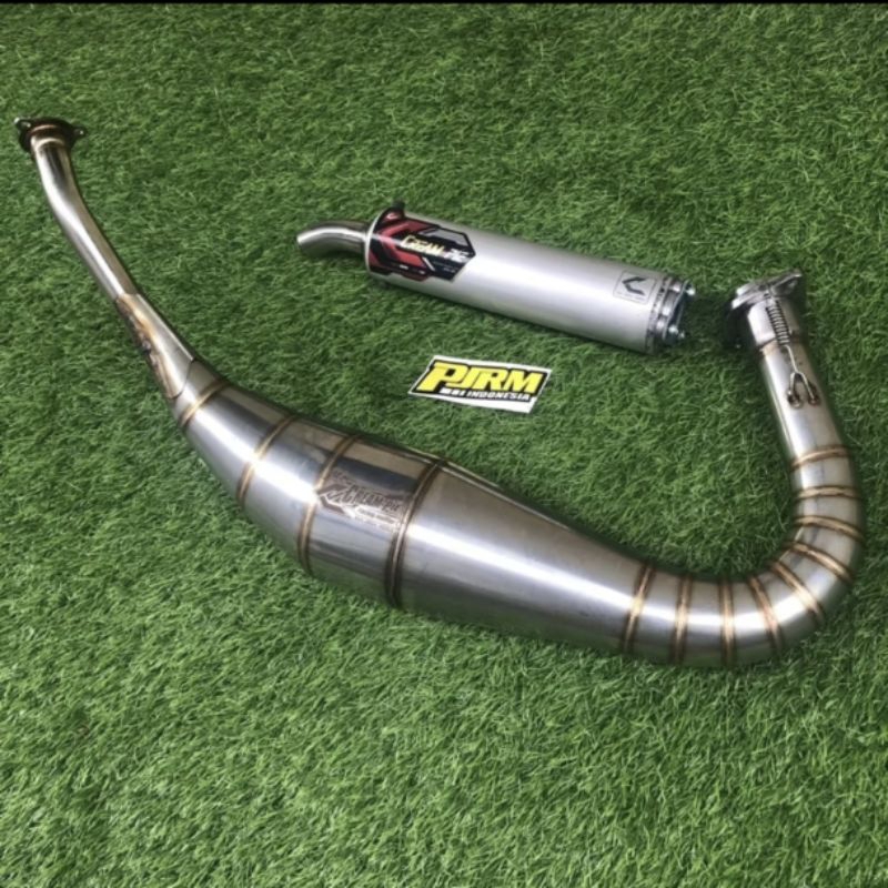 Knalpot Creampie RX King PDK super pro 100% Original