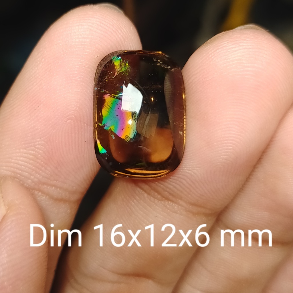 BATU KECUBUNG PELANGI TEH ASLI cek batu lainnya yaman api wulung opal bacan permata kalimaya kinyang