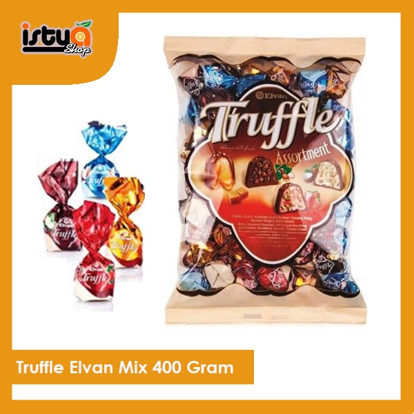 

Elvan Truffle Chocolate Assortment 400g Coklat Truffle HALAL coklat Arab Turki oleh-oleh haji umroh