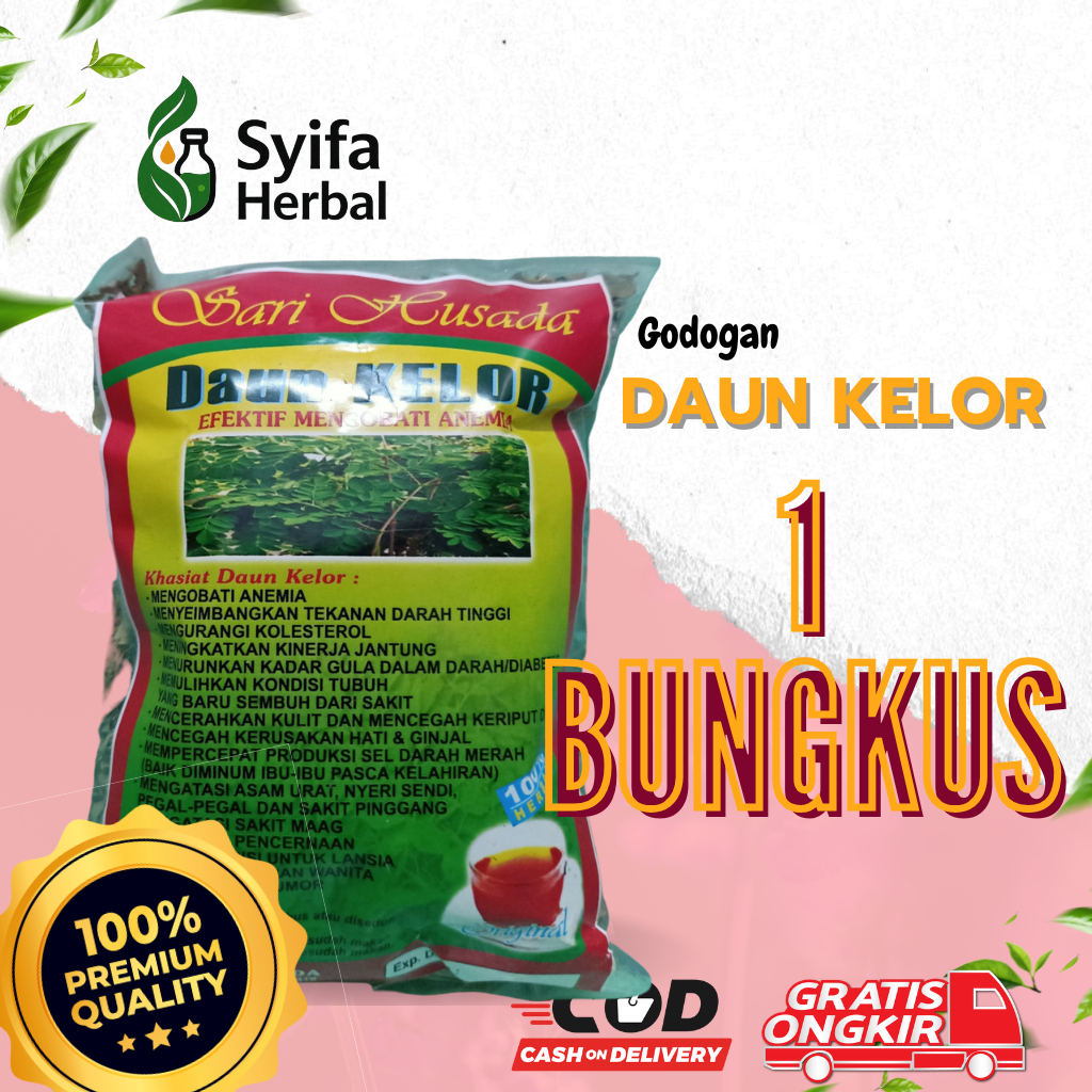 

Daun Kelor Kering Super Ekspor Antioksidan Alami - syifa herbal