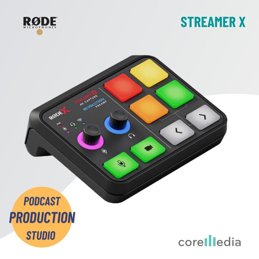 RODE X Streamer X Audio Interface and Video Streaming Console