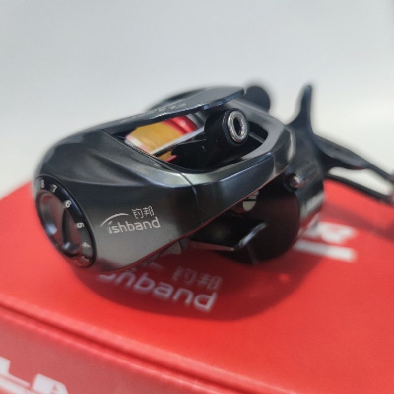 reel fishband clamber Bfs bc bait casting no minus 1 kali pakai like new