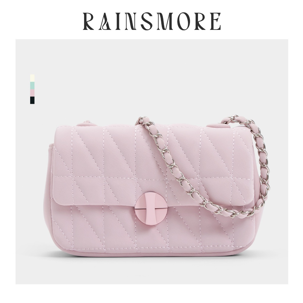 Tas Wanita Mewah 2025, Model Baru, Tas Kotak Kecil Rantai Gaya Chanel, Fashion & Mudah Dipadukan, Ta