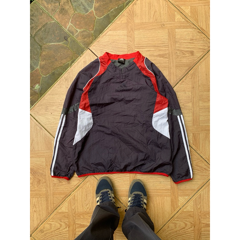 JERSEY BASEBALL ADIDAS CENTER LOGO/JERSEY VINTAGE ADIDAS/JERSEY PARASUT ADIDAS/JERSEY LENGAN PANJANG