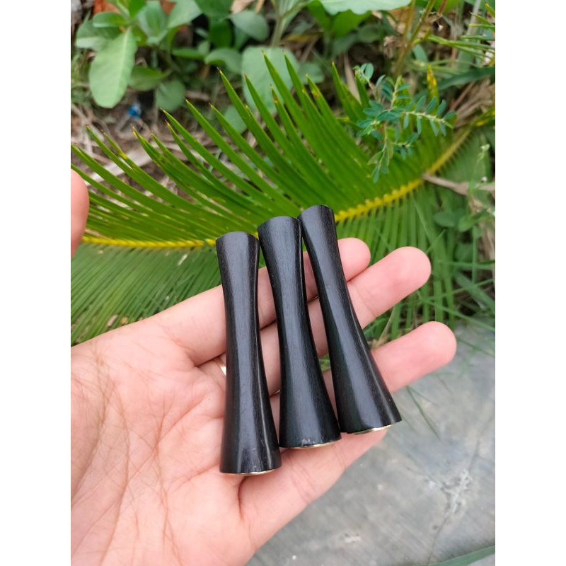 Once rokok pipa cangklong PADUTAN kayu kelor hitam mini
