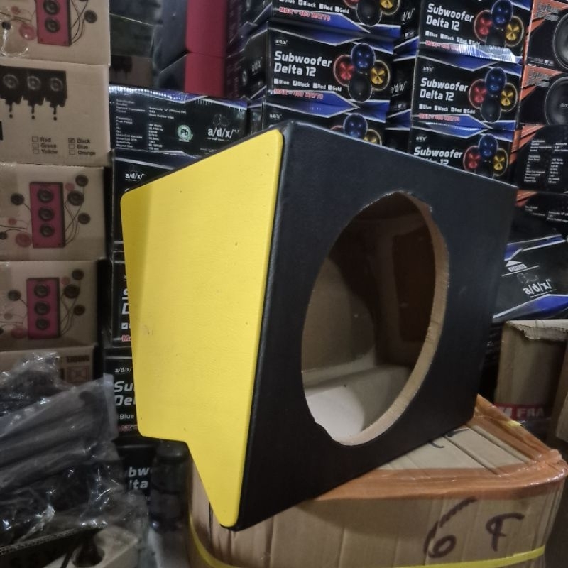 Box speaker subwoofer 12inch mdf khusus MITSUBISHI CANTER