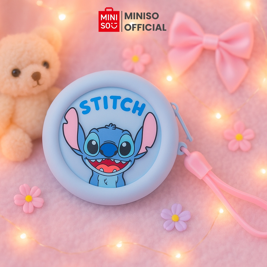 Miniso Disney Lilo & Stitch Collection Silicone Coin Purse Dompet Koin