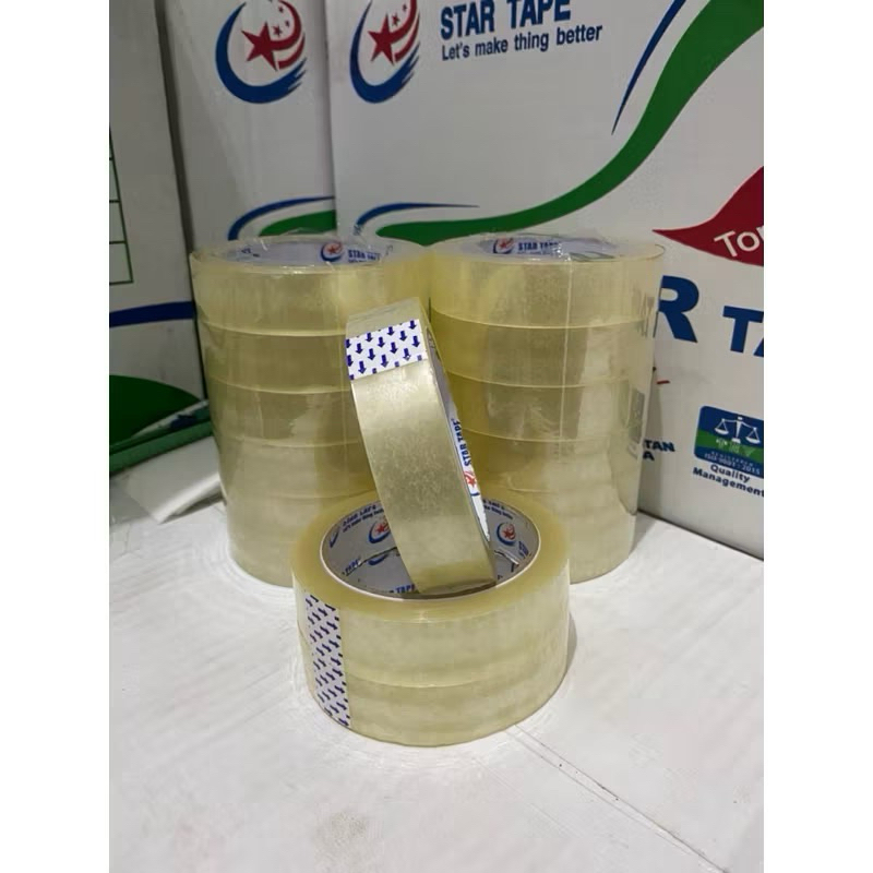 

Isolasi / Lakban Bening 24 mm x 100 Yard / Selotip Murah per pcs