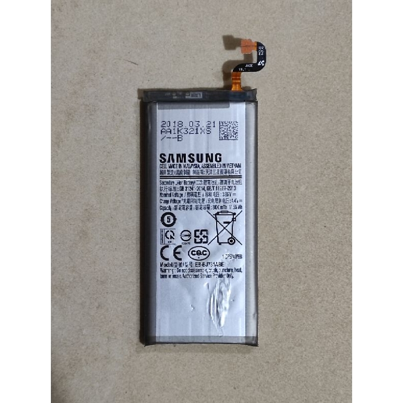 Batrai Batre Baterai Samsung j7 plus c710f Ori Copotan