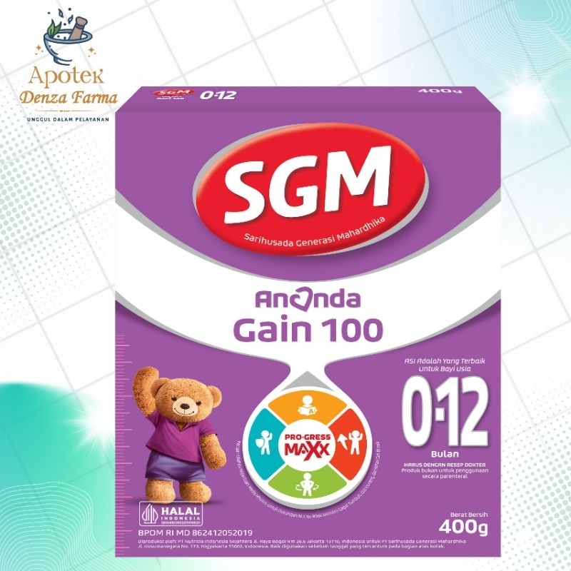SGM ANANDA GAIN 100 [0-12 BULAN]