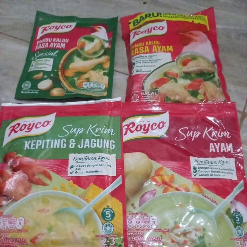 

Royco Sup Krim Jagung 58g