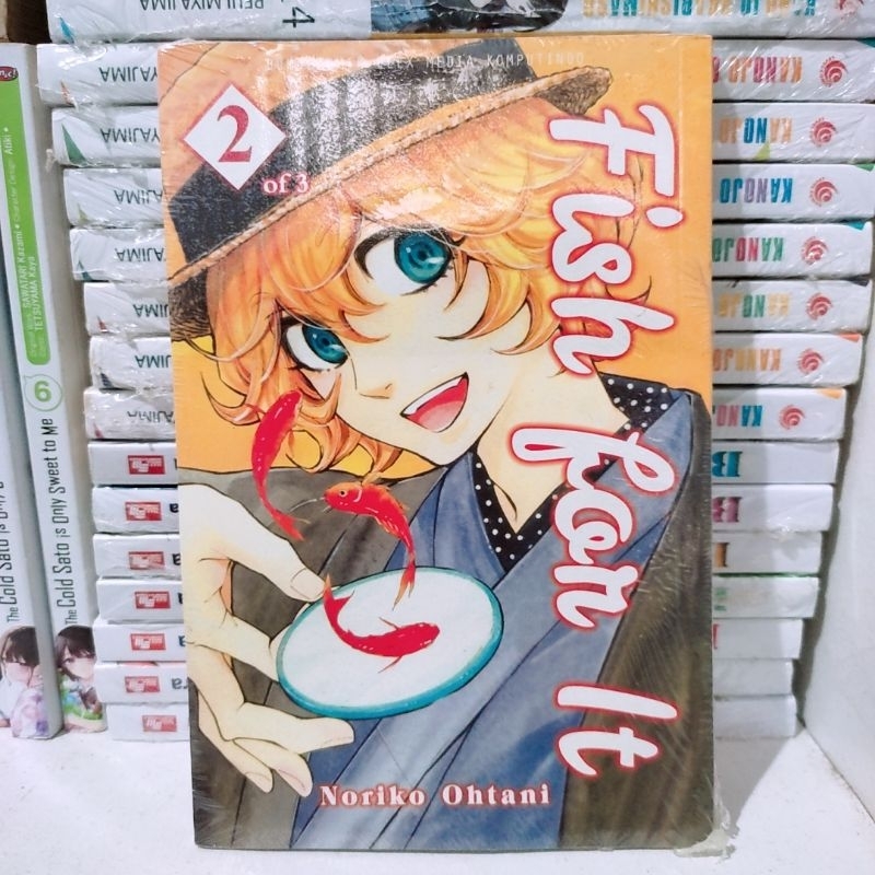 komik fish for it vol 2 segel