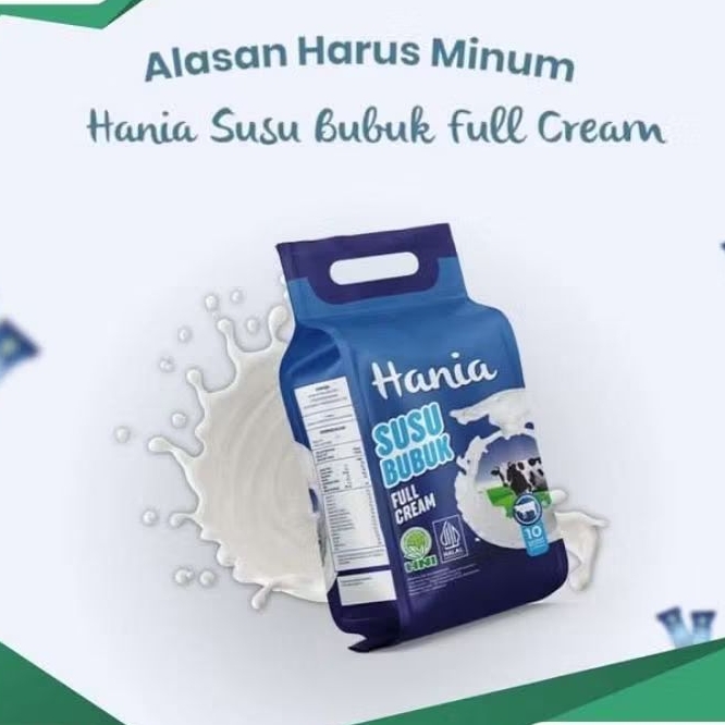 

HANIA SUSU BUBUK FULL CREAM HNI