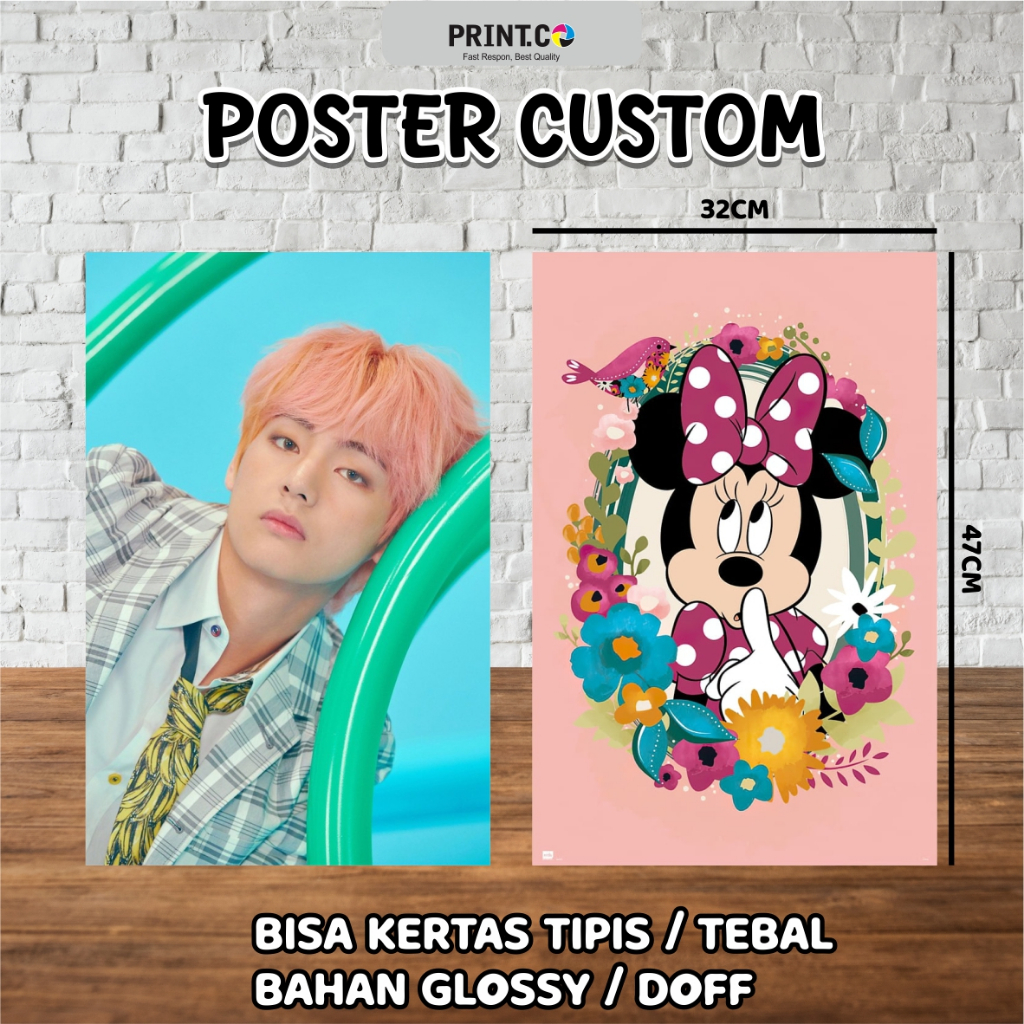 

Poster / Cetak Poster / Poster Custom / Poster K-POP / Poster Gambarmu / Poster Foto / Cetak Foto / Cetak Poster Murah / Fast Respon Cetak Poster