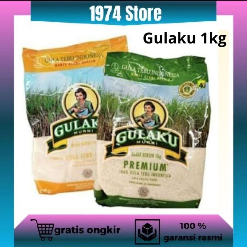 

Gula Pasir Gulaku Murni Premium kemasan 1KG