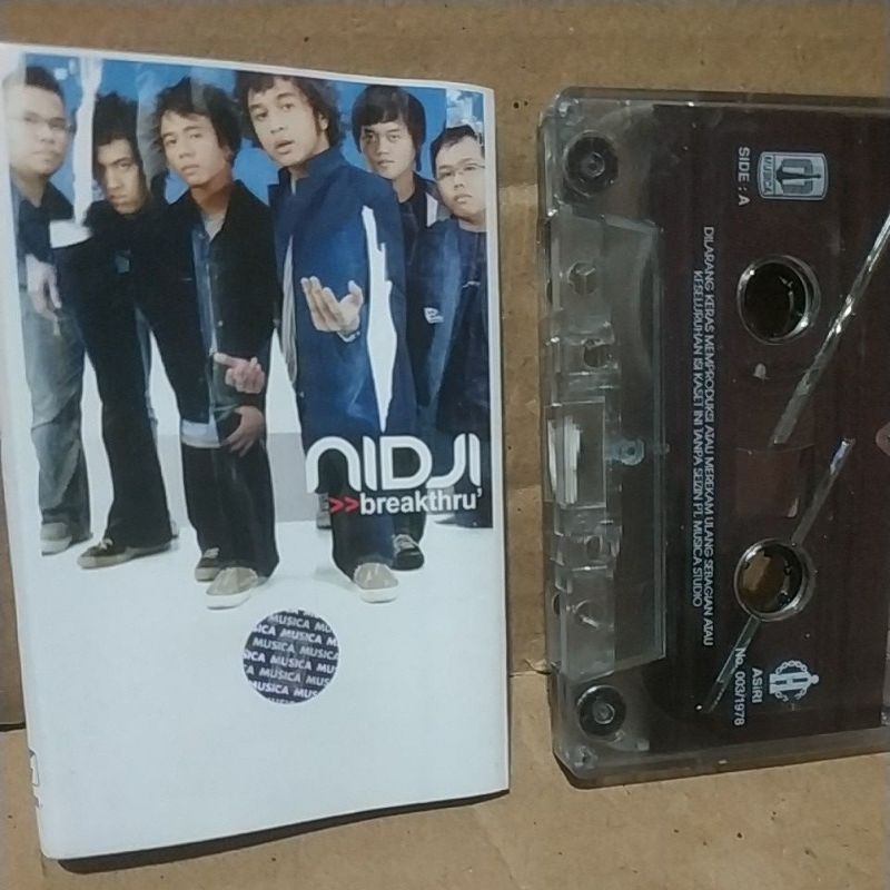 Kaset pita Nidji : Breakthru