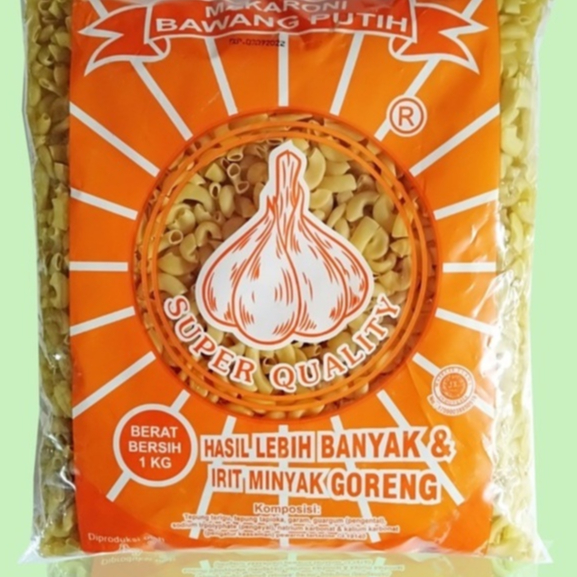 

Makaroni Cap Bawang Putih Goreng BANTET 1 Kg