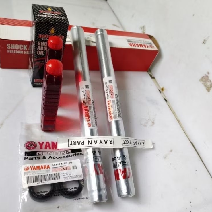 Shock depan Mio M3 shock depan Mio M3 silsok dan olisok komplit