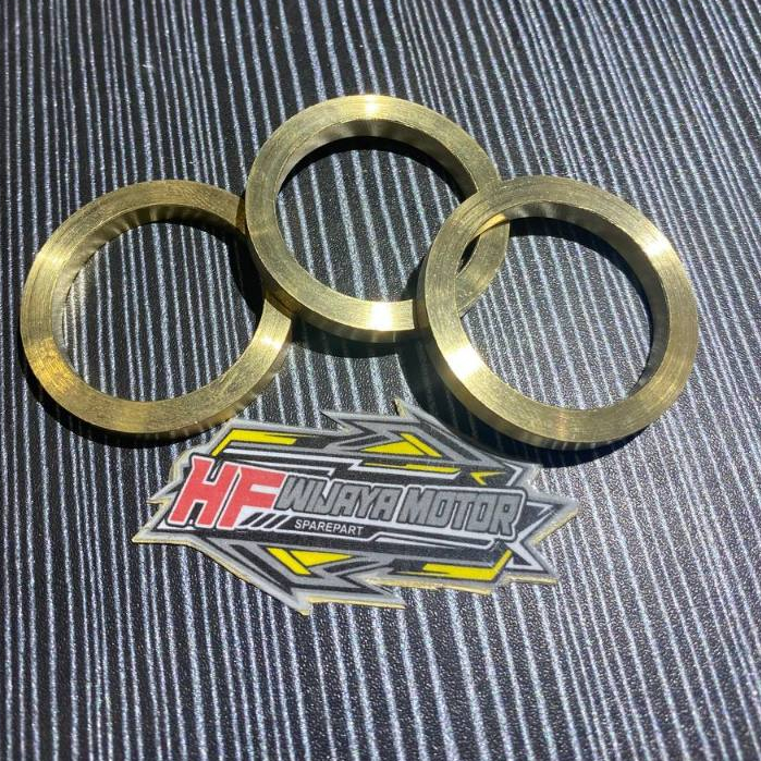 Paking knalpot CB Tiger Glpro Bahan KUNINGAN Paking Esbes knalpot CB100 GL100 - Paking knalpot Verza