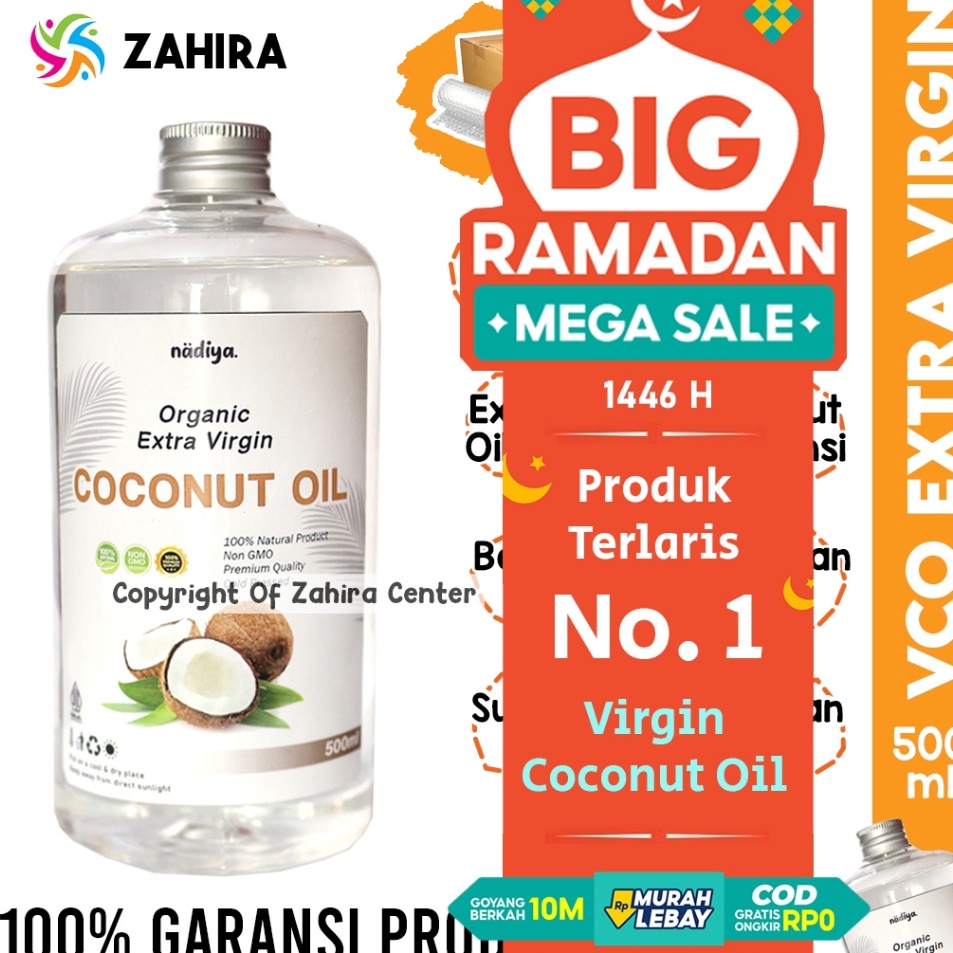 

BISA COD VCO Premium 5ml Organic Natural Extra Virgin ECVO Minyak Kelapa Coconut Oil Bagus Kulit Rambut