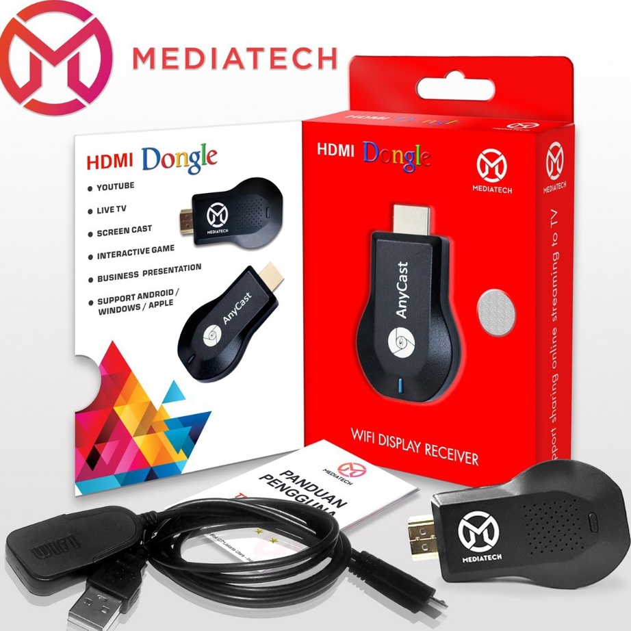 Paket Anycast Dongle Dari Hp ke TV Tabung